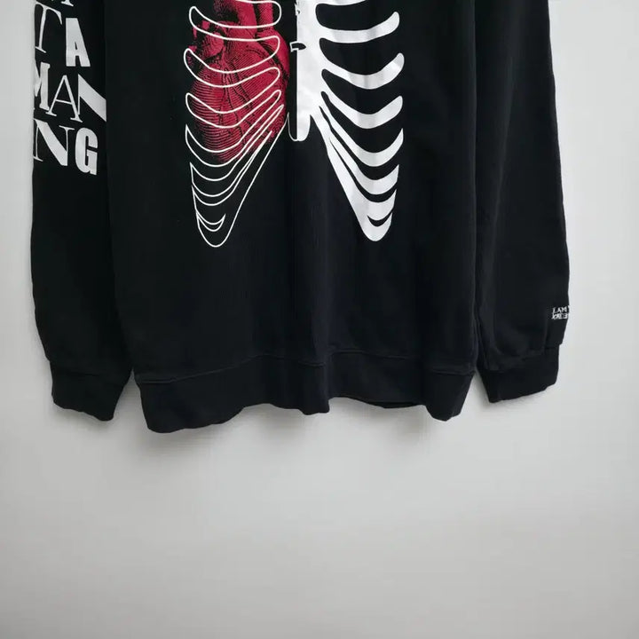 [BUNJANG] I AM NOT A HUMAN BEING Black Sweatshirt / [XL] 아이엠낫어휴먼빙 블랙 맨투맨