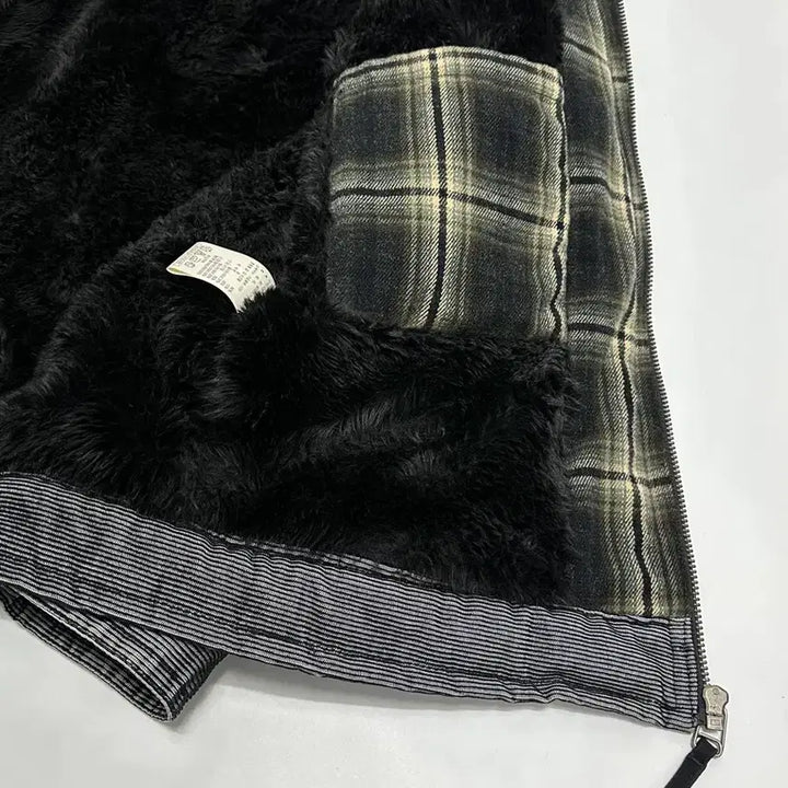 [BUNJANG] Buckaroo Vintage Check Sherpa Jacket / 버커루 buckaroo 빈티지 체크 쉐르파 자켓