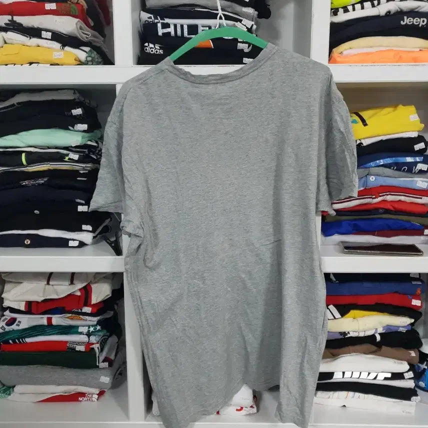 [BUNJANG] Polo Ralph Lauren Gray Short Sleeve T-shirt / 폴로 랄프로렌 회색 반팔 티셔츠