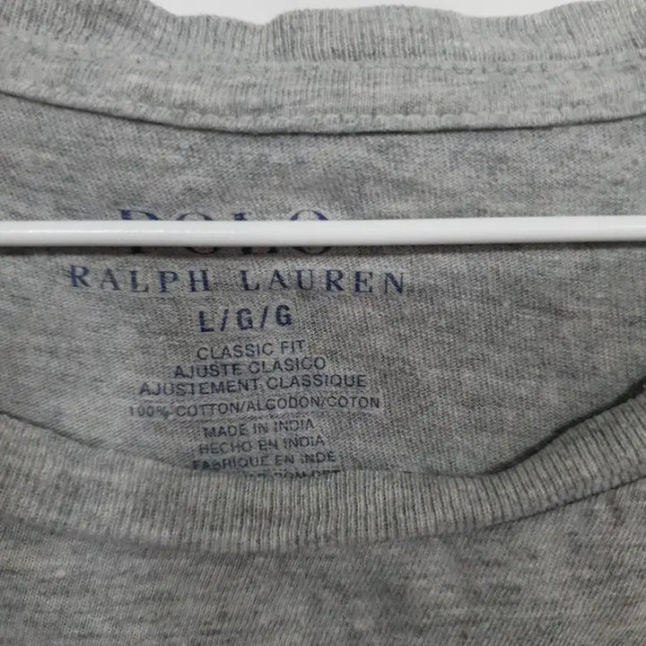 [BUNJANG] Polo Ralph Lauren Gray Short Sleeve T-shirt / 폴로 랄프로렌 회색 반팔 티셔츠