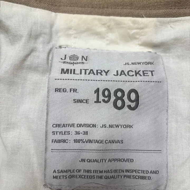 [BUNJANG] JS New York Military Vintage Field Jacket / 빈티지 js 뉴욕 밀리터리 야상 자켓