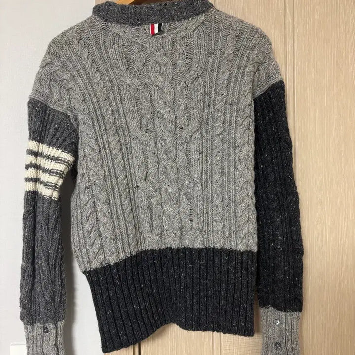 [BUNJANG] Thom Browne Aran Cable Knit Sweater / 톰브라운 아란케이블 니트