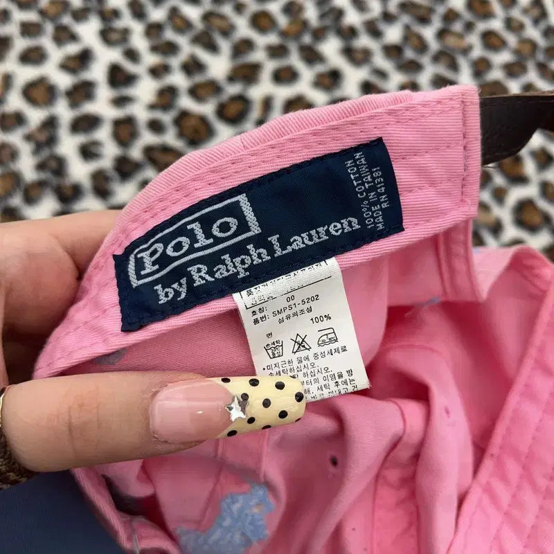 [BUNJANG] Polo Ralph Lauren Y2K Vintage Pink Ball Cap / 폴로 랄프로렌 Y2K 빈티지 딸기우유 핑크 볼캡 00 C09603