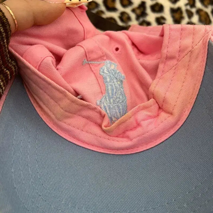 [BUNJANG] Polo Ralph Lauren Y2K Vintage Pink Ball Cap / 폴로 랄프로렌 Y2K 빈티지 딸기우유 핑크 볼캡 00 C09603