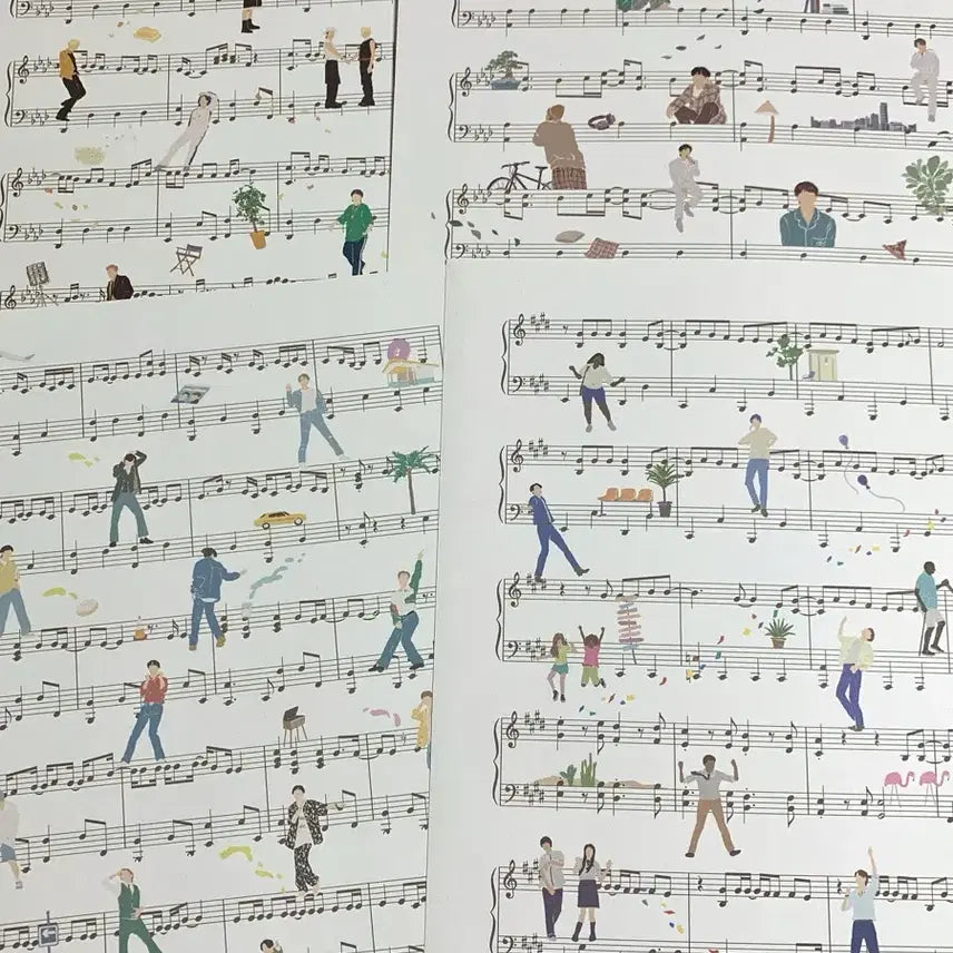 [BUNJANG] BTS Piano Sheet Music Package / 방탄 BTS 피아노 악보 패키지