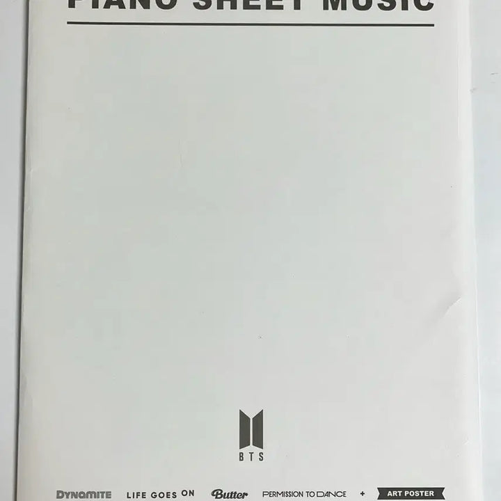 [BUNJANG] BTS Piano Sheet Music Package / 방탄 BTS 피아노 악보 패키지