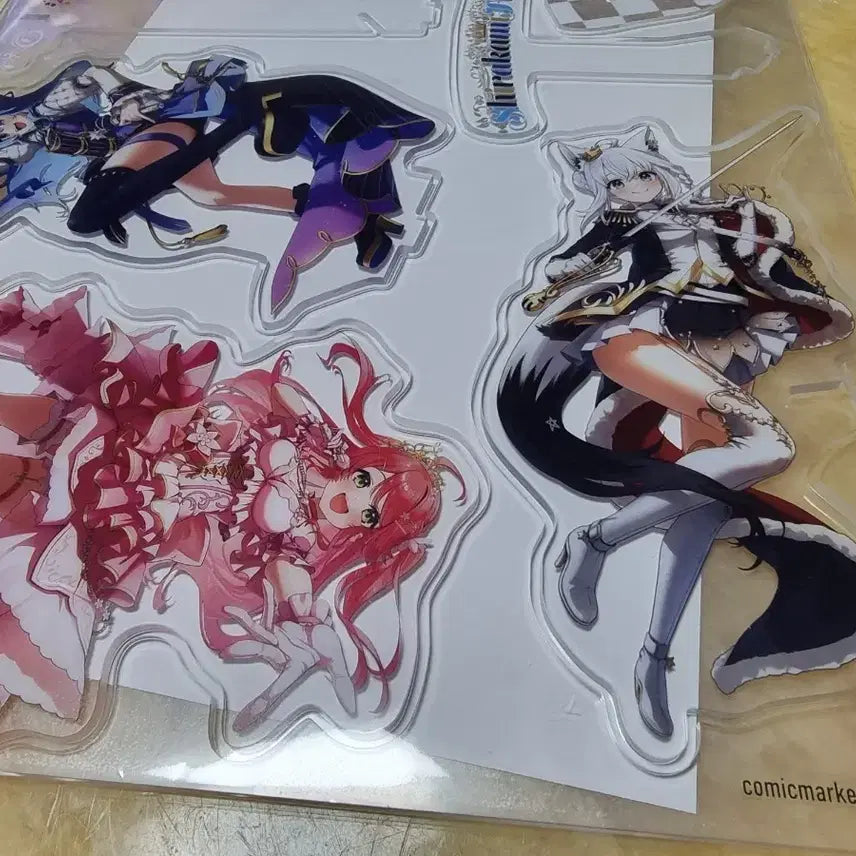 [BUNJANG] KitoKoruta Hololive Fubuki Suisei Acrylic Stand / 키토코루타 홀로라이브 후부키 스이세이 아크릴 스탠드