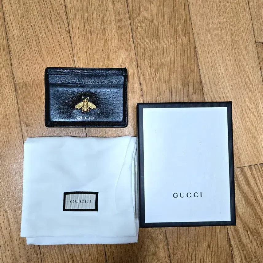 [BUNJANG] Gucci Black Card Holder / 구찌 카드지갑