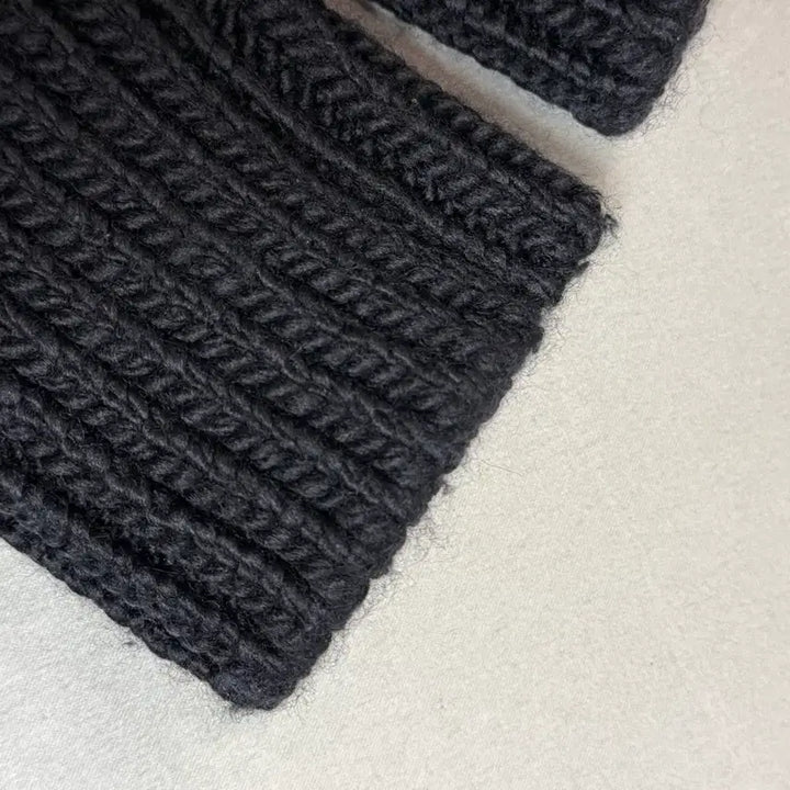 [BUNJANG] Lofty Opus Boat Neck Leather Man Sweater / [40] 로프티오퍼스 보트넥 레더맨 스웨터