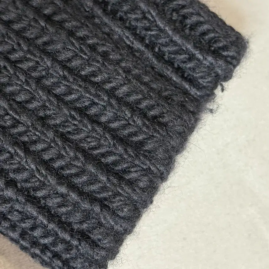 [BUNJANG] Lofty Opus Boat Neck Leather Man Sweater / [40] 로프티오퍼스 보트넥 레더맨 스웨터