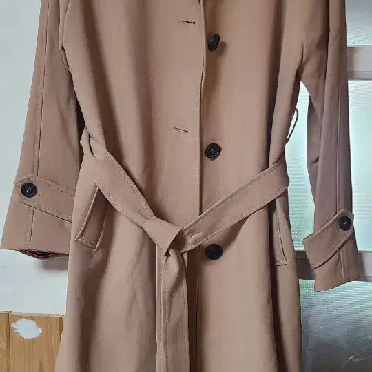 [BUNJANG] IFNE Beige Trench Coat / 트렌치코트