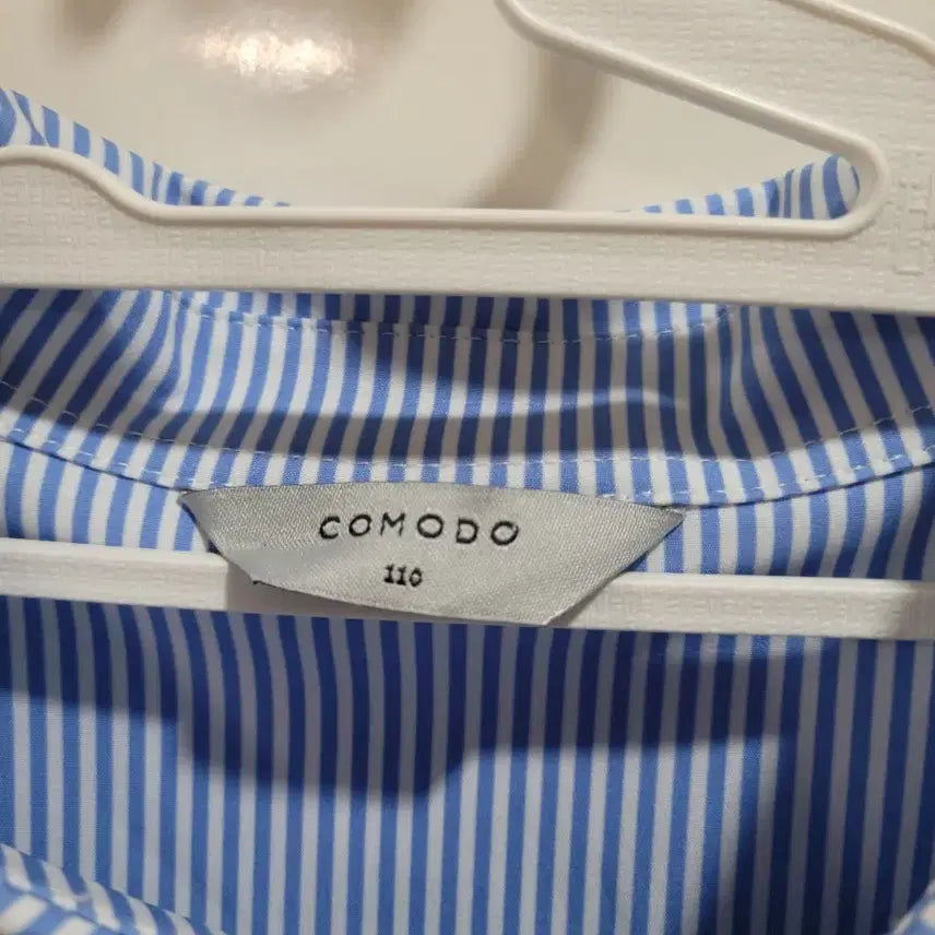 [BUNJANG] Comodo Stripe Short Sleeve Shirt Size 110 / 코모도 스트라이프 반팔 셔츠 110