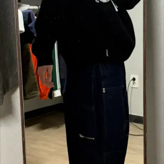 [BUNJANG] AJO BY AJO Knit Hoodie / 아조바이아조 니트 후드