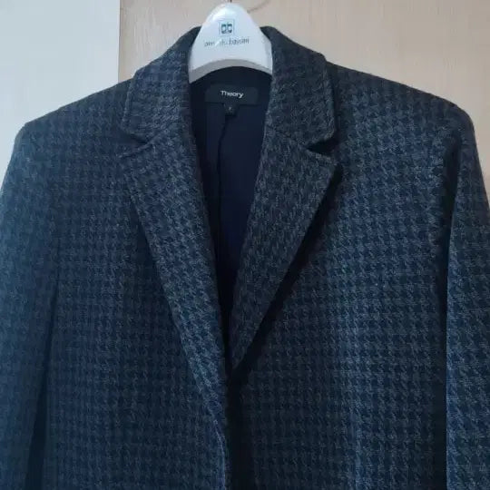 [BUNJANG] Theory Houndstooth Check Jacket (Size 55) / Theory 띠어리 매장판 하운드투스 체크 자켓 55