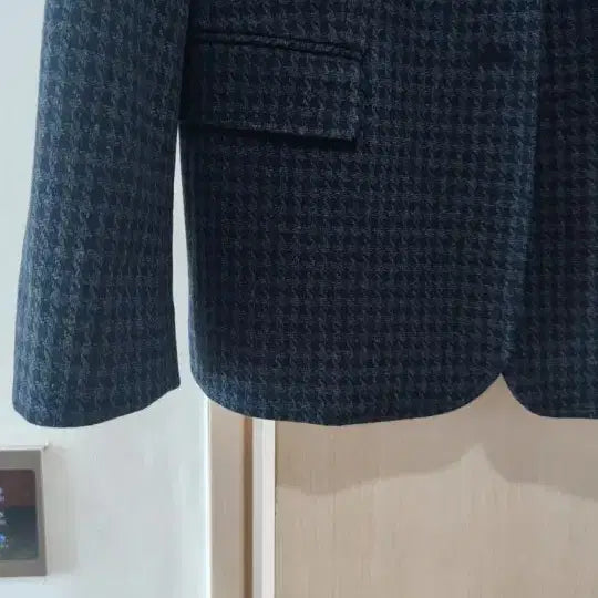 [BUNJANG] Theory Houndstooth Check Jacket (Size 55) / Theory 띠어리 매장판 하운드투스 체크 자켓 55
