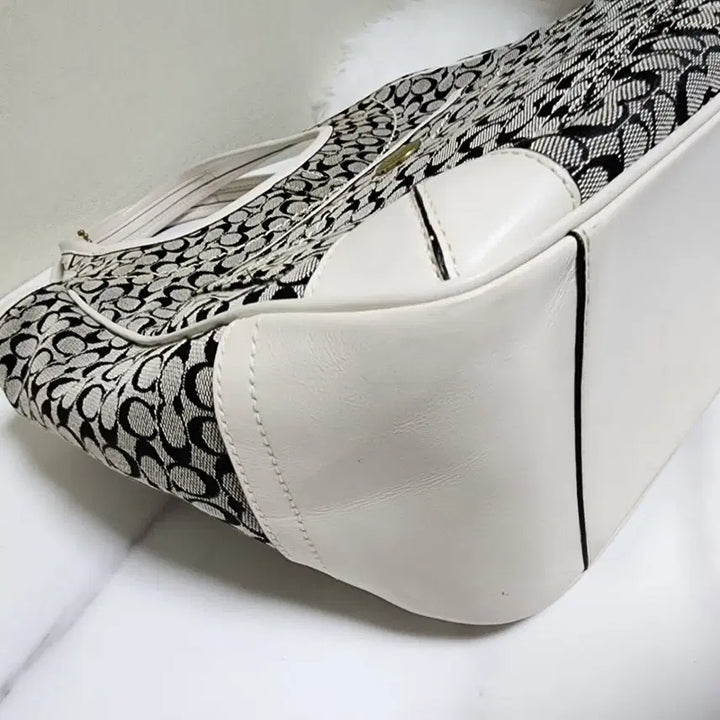 [BUNJANG] Coach Fabric and Leather Tote/Shoulder Bag / 상태굿 )코치 숄더, 토트백