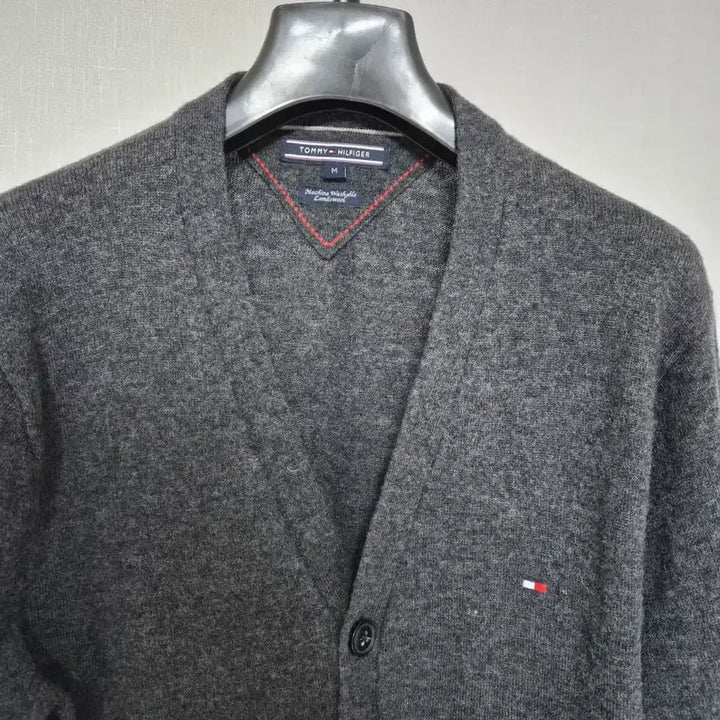[BUNJANG] Tommy Hilfiger M Lambswool Knit Cardigan Jacket / 타미힐피거 M 램스울 니트 가디건 카디건 M-자켓-246