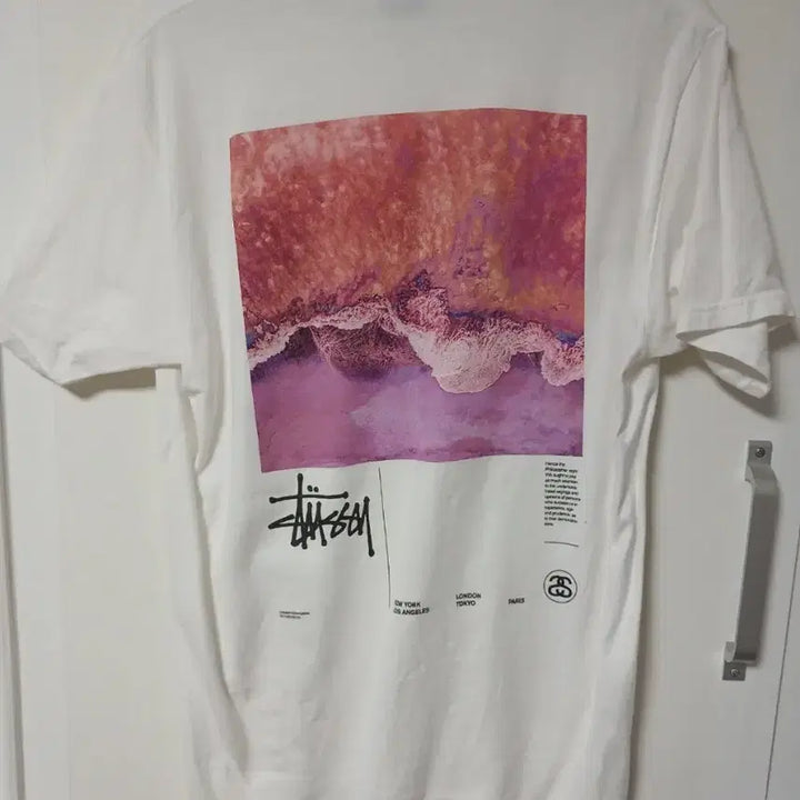 [BUNJANG] Stussy Ocean Dream T-shirt White / 스투시 오션 드림 티셔츠 화이트