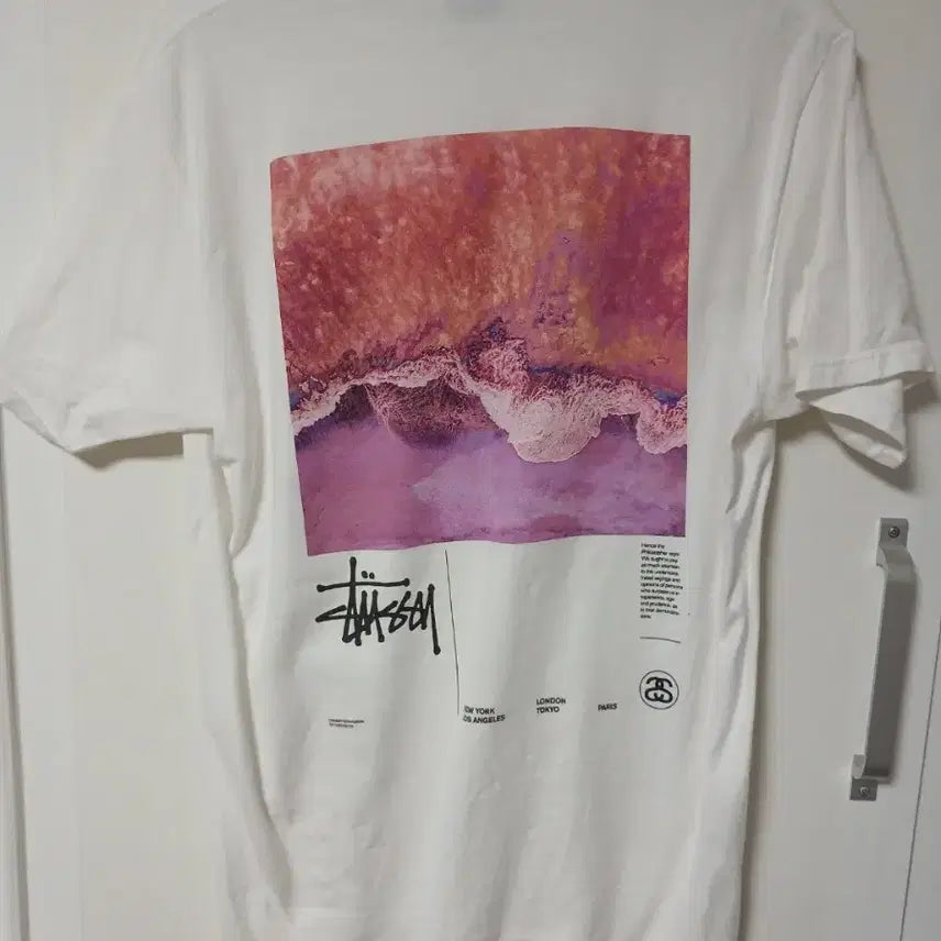 [BUNJANG] Stussy Ocean Dream T-shirt White / 스투시 오션 드림 티셔츠 화이트
