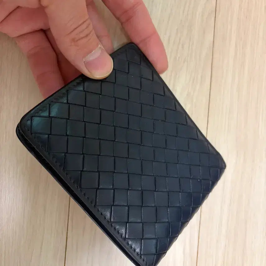 [BUNJANG] Bottega Veneta Navy Bifold Wallet / 정품)보테가베네타 지갑  네이비 보테가 베네타 반지갑
