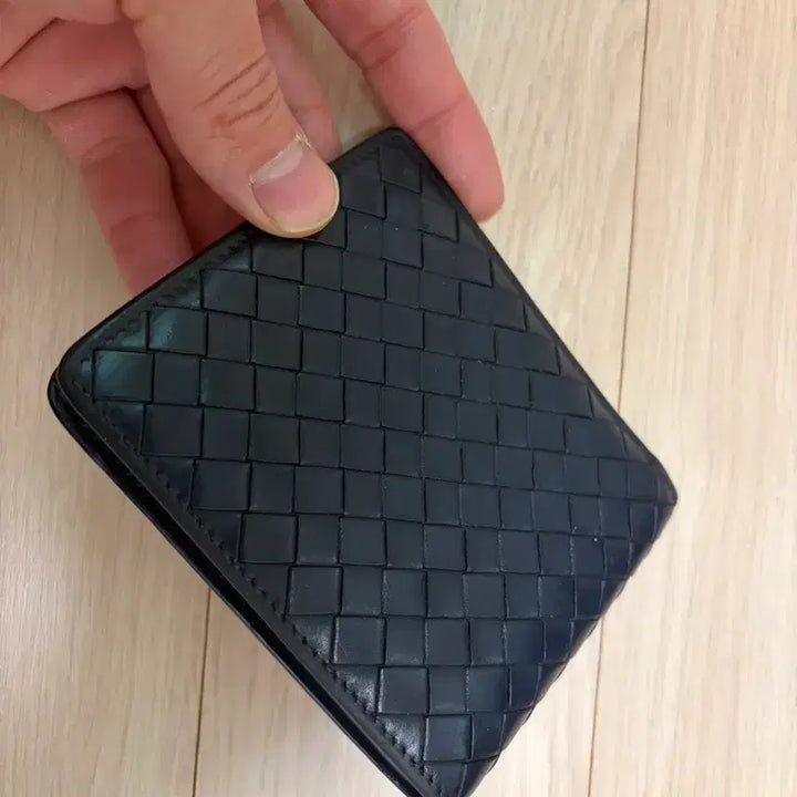 [BUNJANG] Bottega Veneta Navy Bifold Wallet / 정품)보테가베네타 지갑  네이비 보테가 베네타 반지갑