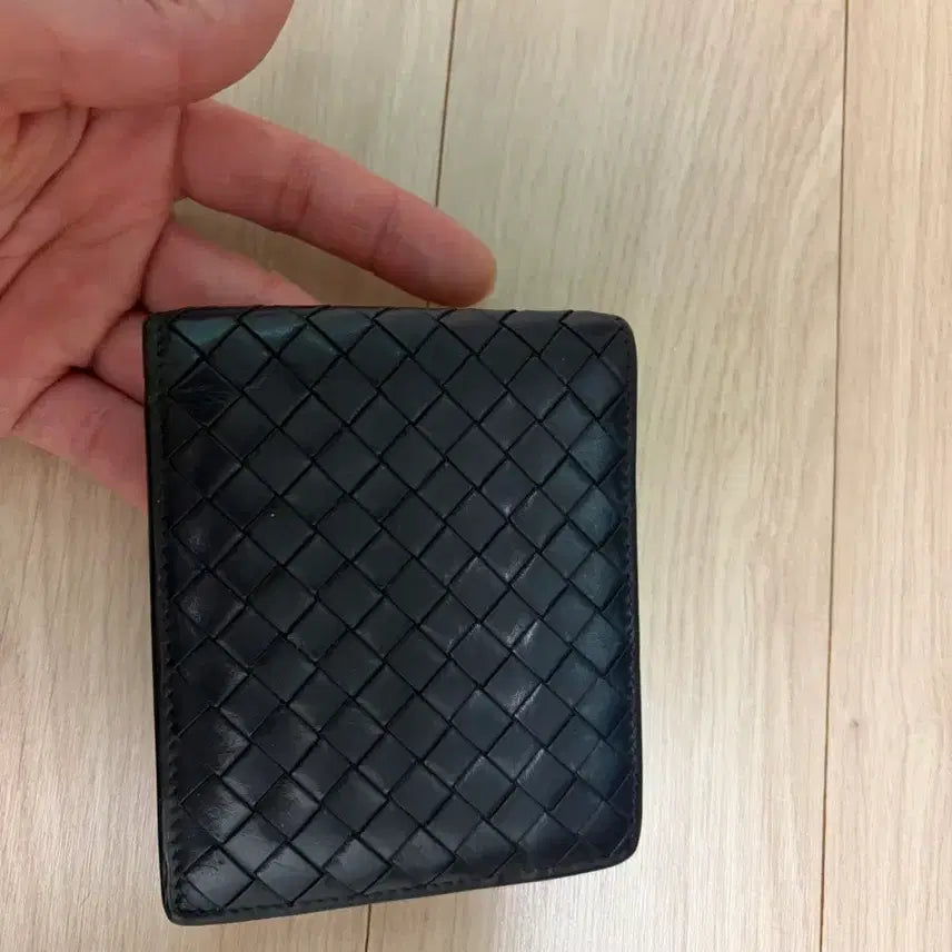 [BUNJANG] Bottega Veneta Navy Bifold Wallet / 정품)보테가베네타 지갑  네이비 보테가 베네타 반지갑
