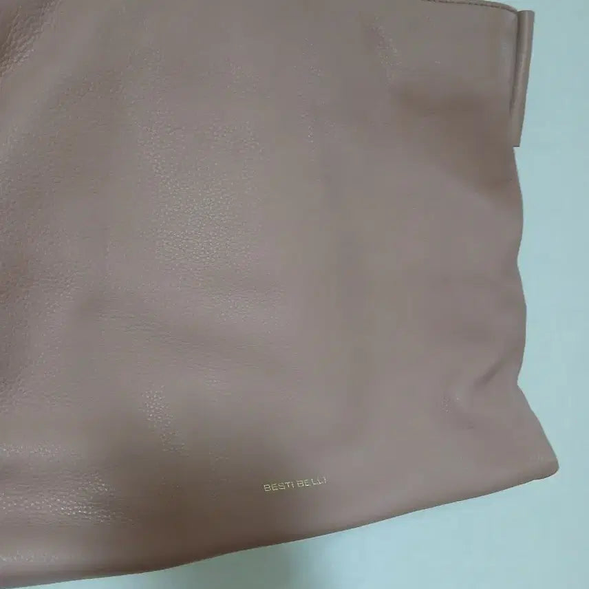 [BUNJANG] BESTI BELLI Pink Leather Tote Bag / BESTI BELLI 핑크 토트백-소가죽