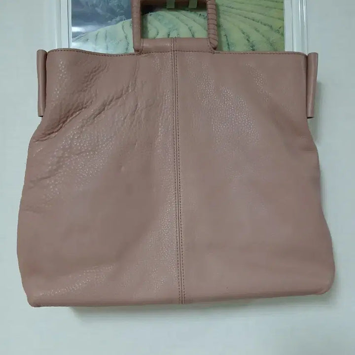 [BUNJANG] BESTI BELLI Pink Leather Tote Bag / BESTI BELLI 핑크 토트백-소가죽