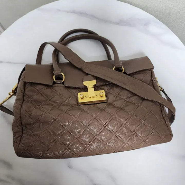 [BUNJANG] Marc Jacobs Rudy Baroque Quilted Satchel Bag / 희귀템)  마크 제이콥스 루디 바로크 퀼티드 사첼백( 상태굿)