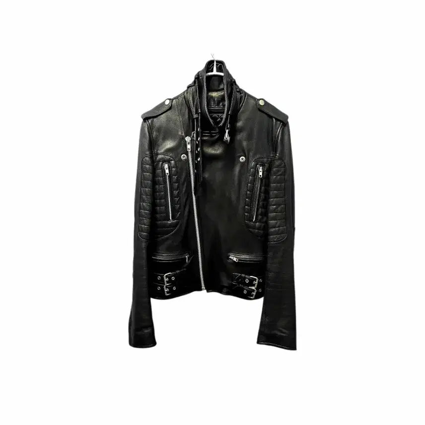 [BUNJANG] 206 Homme Lee Youngjoon Lambskin Rider Jacket / 206옴므 이영준 램스킨 라이더 자켓 ( 퀄팅내피 탈부착 )
