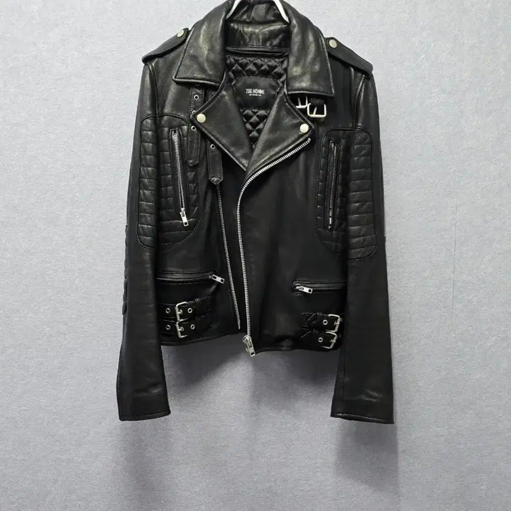[BUNJANG] 206 Homme Lee Youngjoon Lambskin Rider Jacket / 206옴므 이영준 램스킨 라이더 자켓 ( 퀄팅내피 탈부착 )