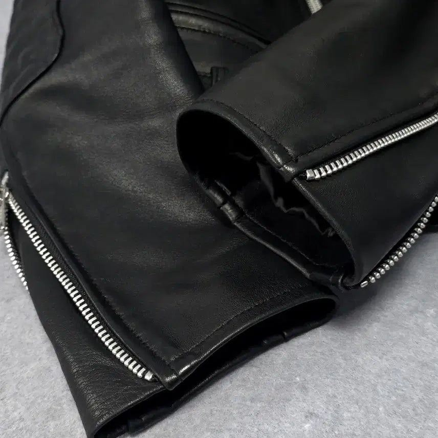 [BUNJANG] 206 Homme Lee Youngjoon Lambskin Rider Jacket / 206옴므 이영준 램스킨 라이더 자켓 ( 퀄팅내피 탈부착 )