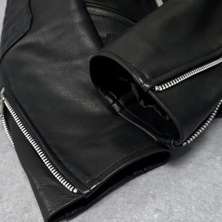 [BUNJANG] 206 Homme Lee Youngjoon Lambskin Rider Jacket / 206옴므 이영준 램스킨 라이더 자켓 ( 퀄팅내피 탈부착 )