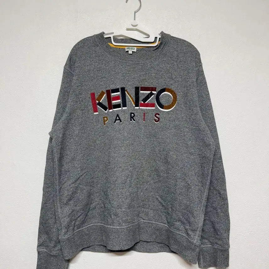 [BUNJANG] Kenzo Text Logo Sweatshirt / 겐조 텍스트로고 스웨트 셔츠 맨투맨 L