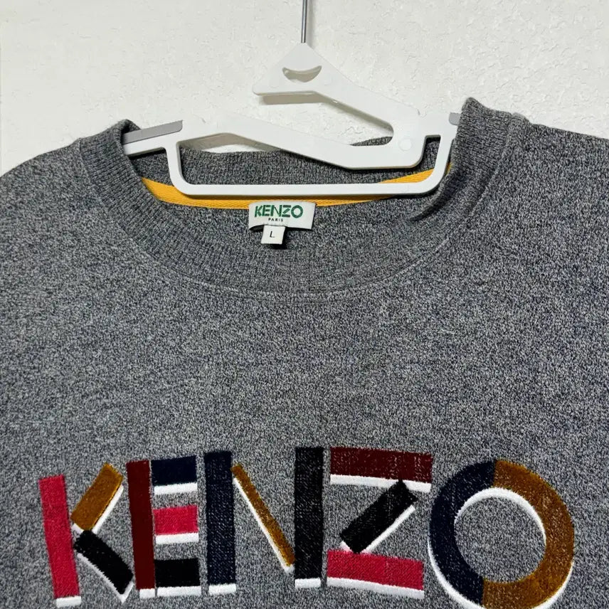 [BUNJANG] Kenzo Text Logo Sweatshirt / 겐조 텍스트로고 스웨트 셔츠 맨투맨 L