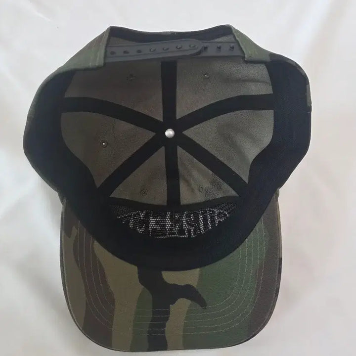 [BUNJANG] Supreme Felt Arch 6-Panel Woodland Camo Cap / 슈프림 펠트 아크 6-패널 우드랜드 카모
