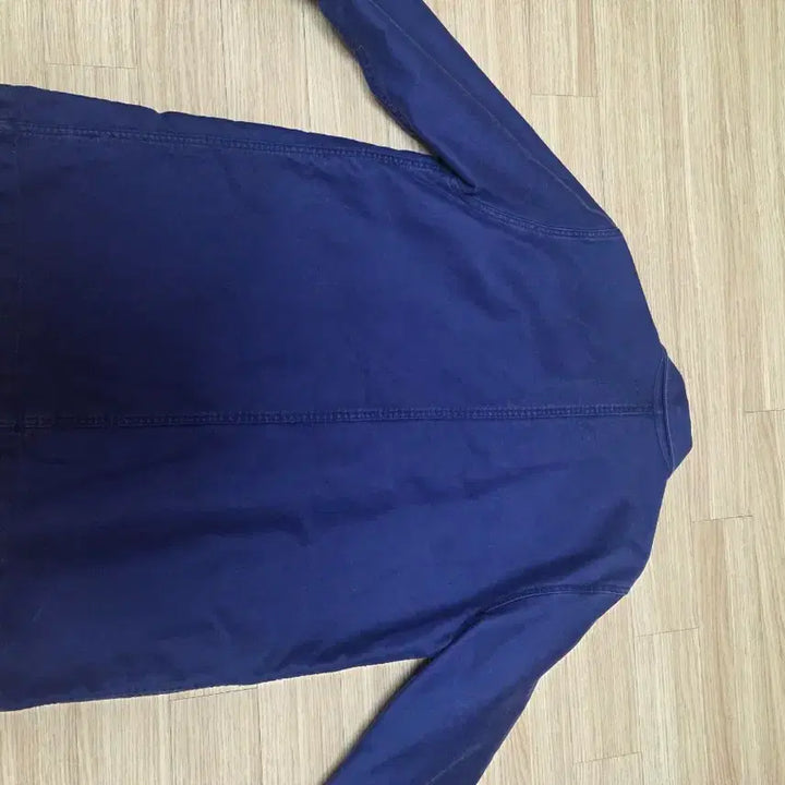 [BUNJANG] Le Mont Saint Michel Moleskin Blue Work Jacket / 르몽생미셸 몰스킨 블루 워크자켓 46사이즈