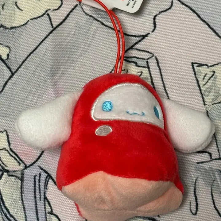 [BUNJANG] Sanrio Cinnamoroll Sausage Lunch Box Plush Doll / 산리오 도시락 소세지 인형