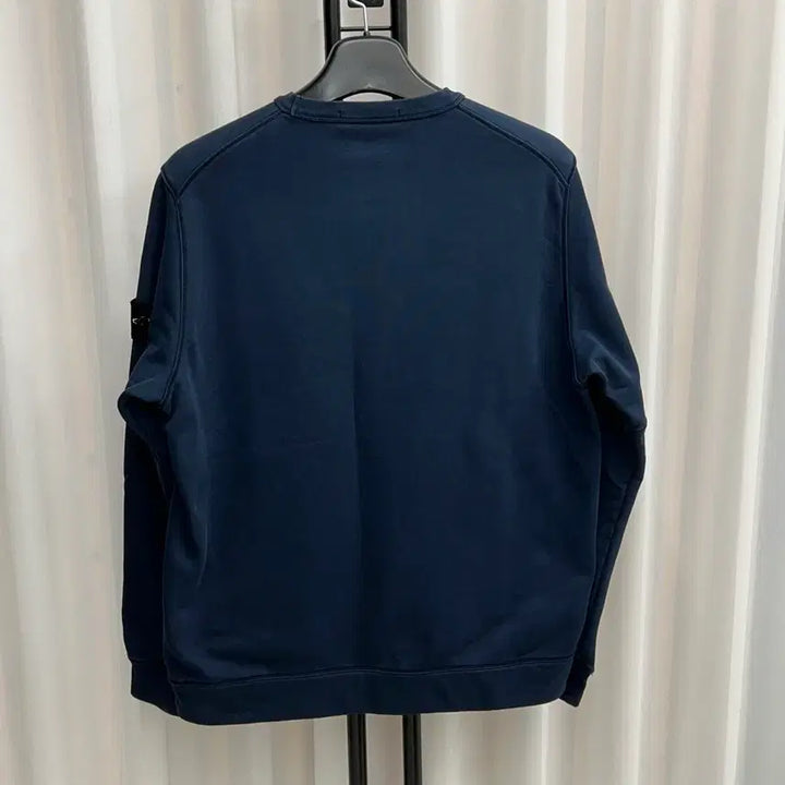 [BUNJANG] Stone Island Crewneck Navy (L) / 스톤아일랜드 지퍼 맨투맨 네이비 (L)