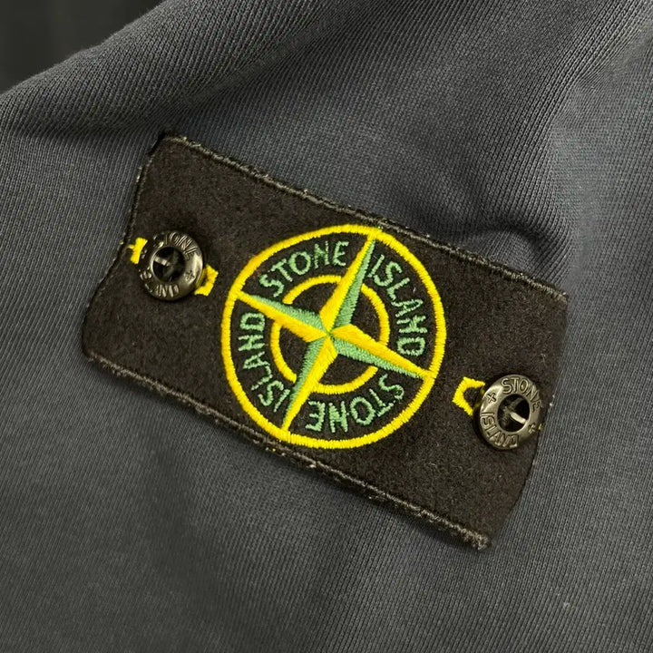[BUNJANG] Stone Island Crewneck Navy (L) / 스톤아일랜드 지퍼 맨투맨 네이비 (L)
