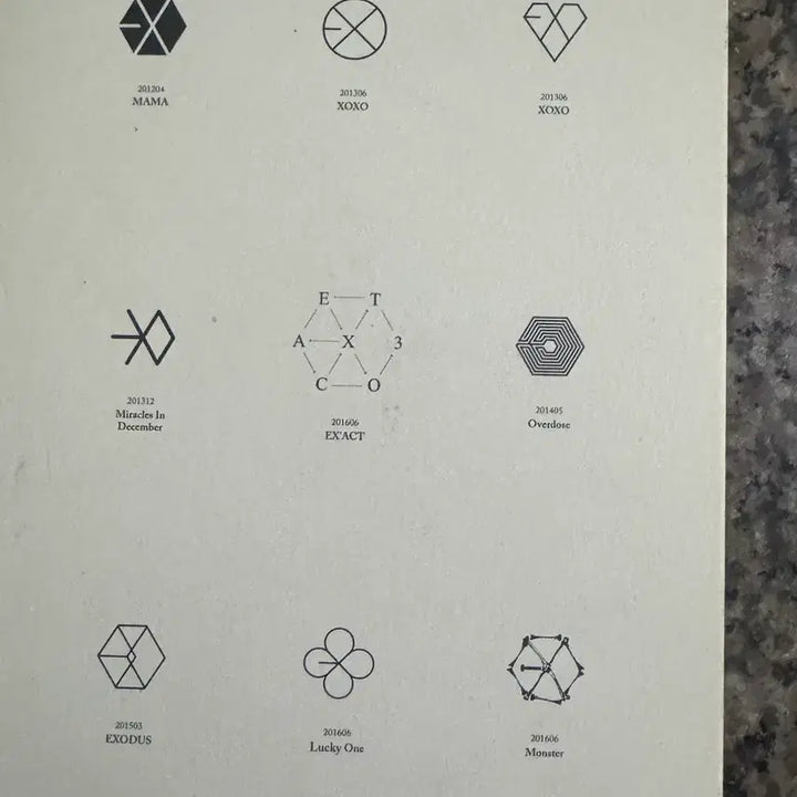 [SOLD OUT] 비매 엑소 이그젝트 EXO EXACT 친필 싸인 사인 앨범