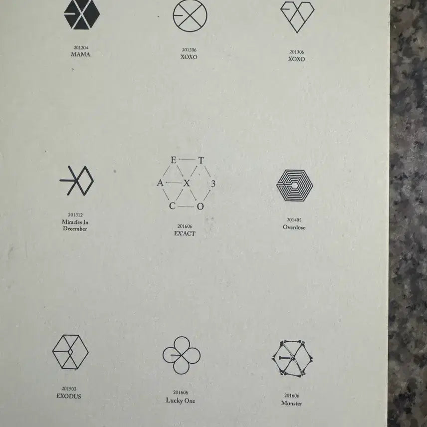 [SOLD OUT] 비매 엑소 이그젝트 EXO EXACT 친필 싸인 사인 앨범