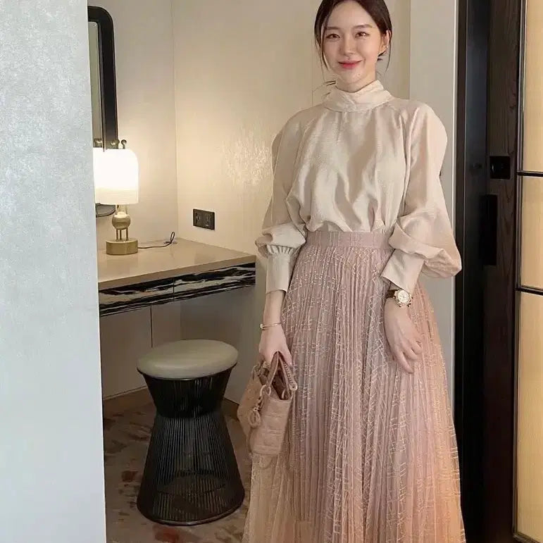 [BUNJANG] Pageau Sequin Tulle Skirt / 페이지유 샤스커트