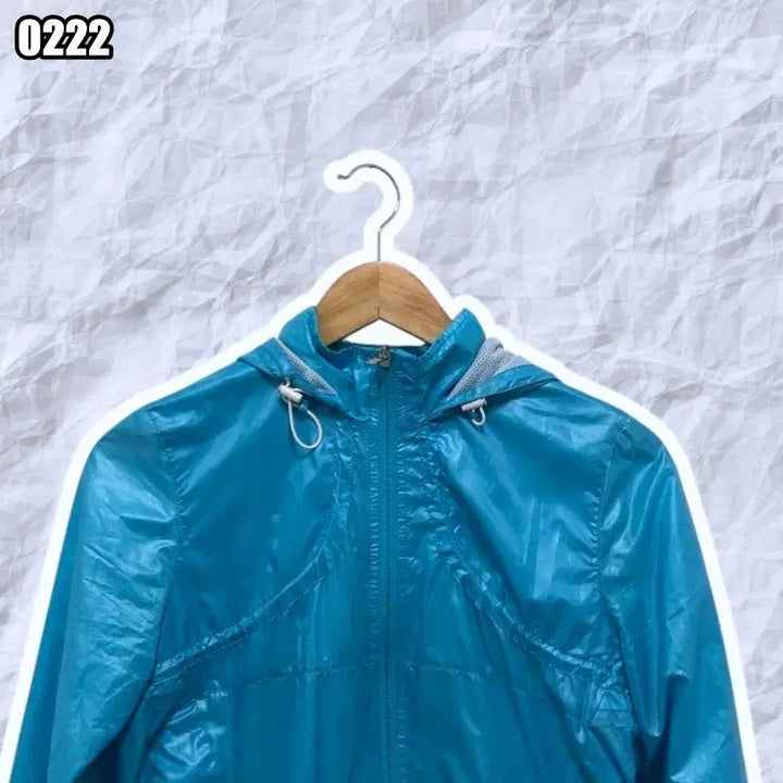 [SOLD OUT] M 나이키 집업 바람막이 점퍼자켓 연블루 골프 나일론