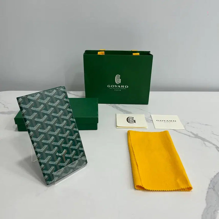 [SOLD OUT] {새상품} 고야드 생로슈 장지갑 그린
