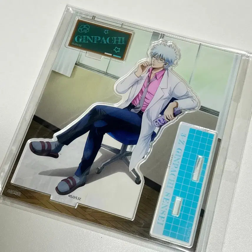 [BUNJANG] Gintama GinPachi Acrylic Stand / 은혼 삼젯 점심시간 긴파치 아크릴 스탠드