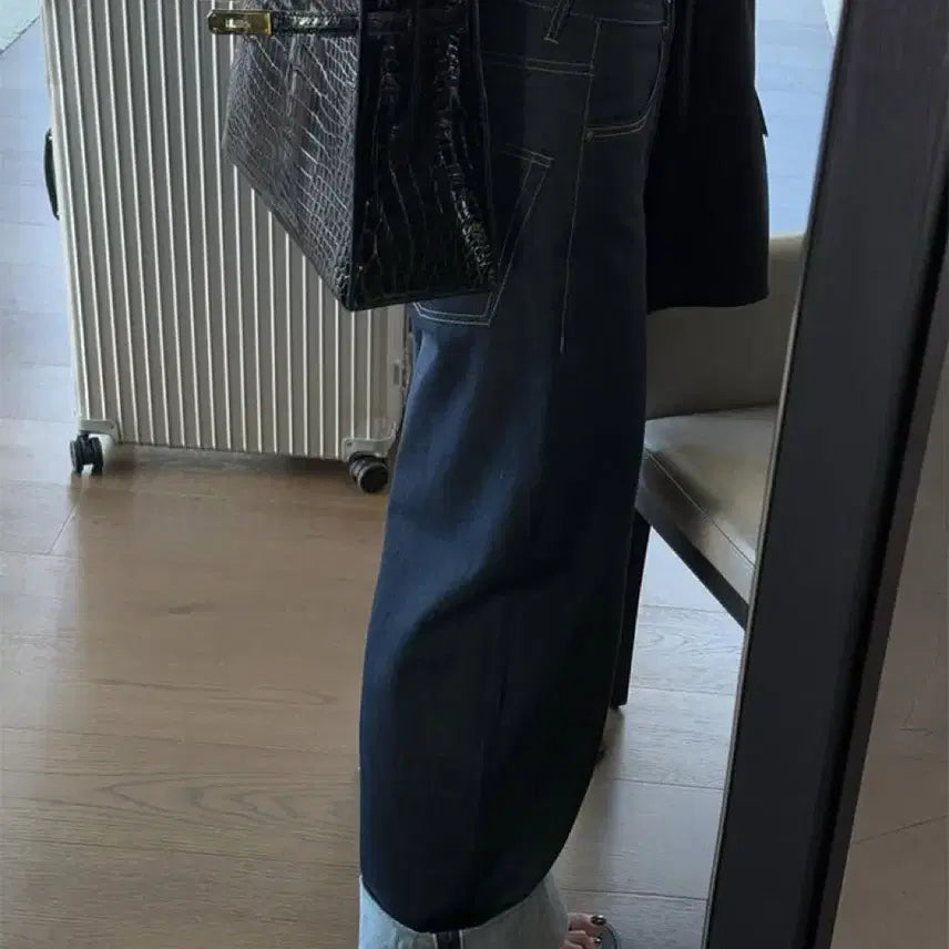 [BUNJANG] Outfit Selvage Raw Denim Jeans M / 아웃핏 OUTFIT 셀비지 생지 데님 M