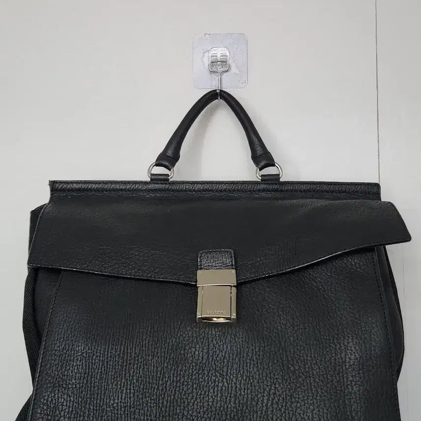 [BUNJANG] Couronne Leather Backpack / [쿠론] 가죽백팩