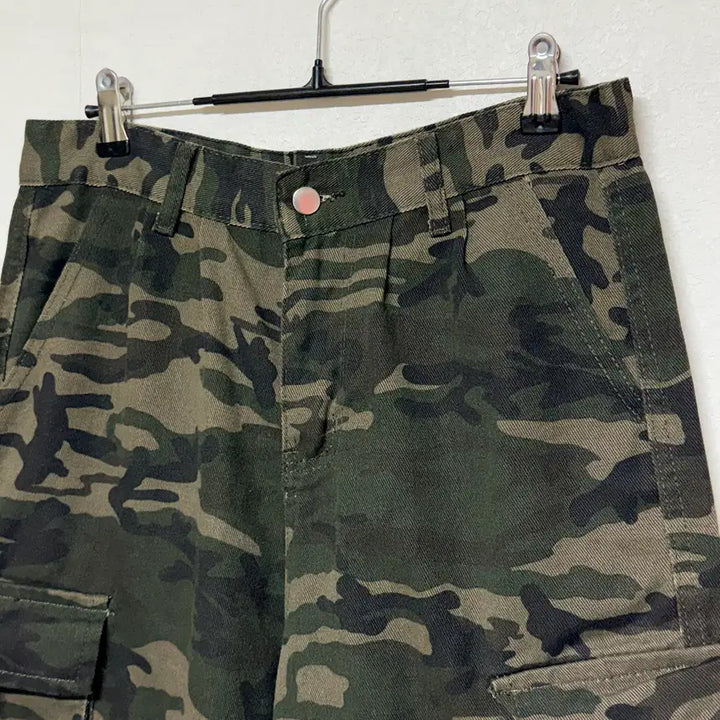 [SOLD OUT] 카모 와이드 버뮤다 팬츠 L