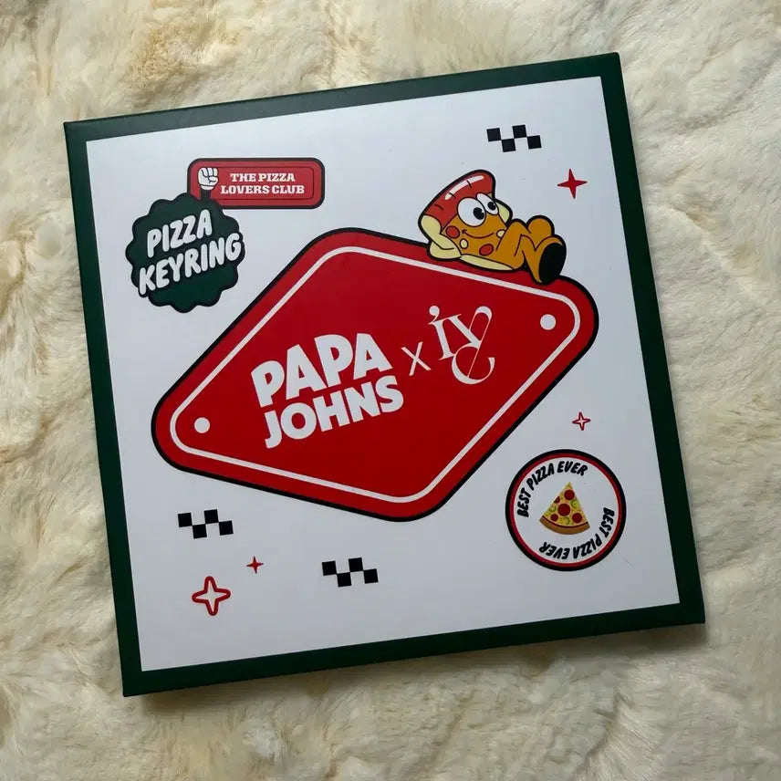 [BUNJANG] Papa John's IVE Keyring (Sealed) / 파파존스 피자 아이브 키링 미개봉